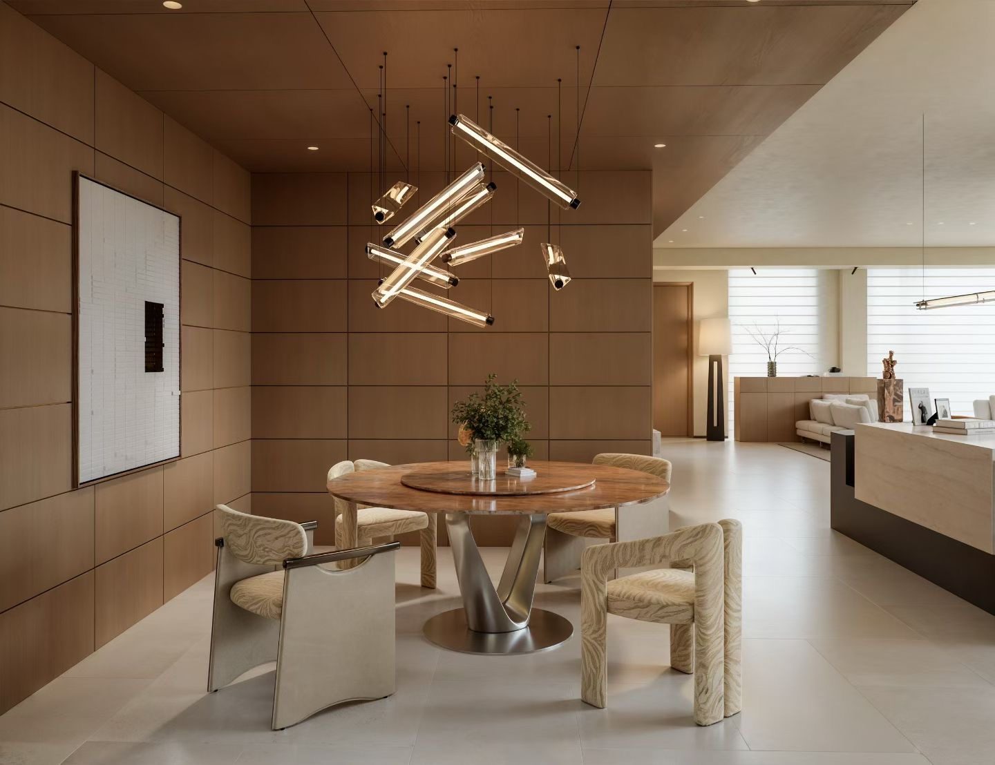 Ampang Tengah 6 dining area designed by AUOD STUDIO